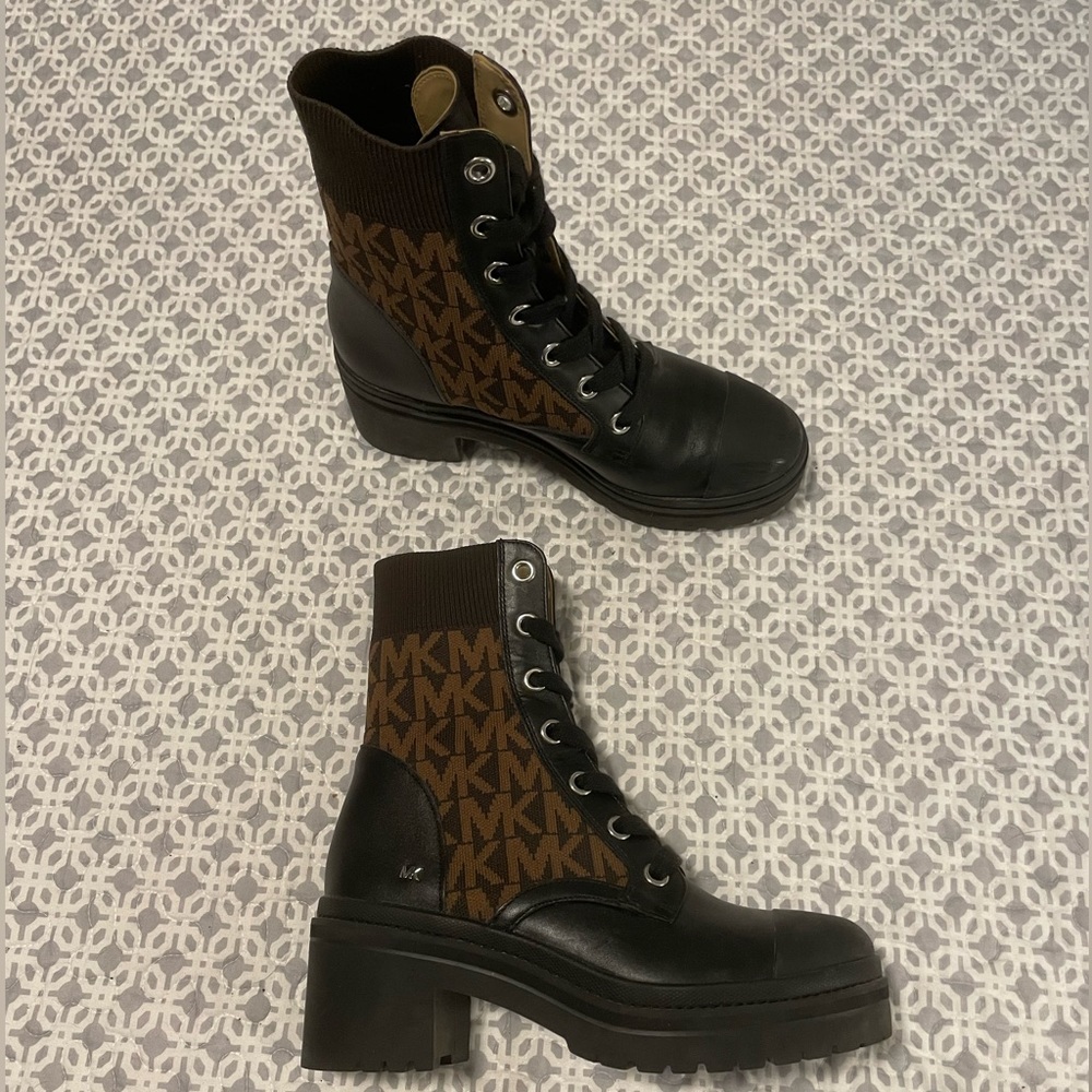 michael kors brea knit boot